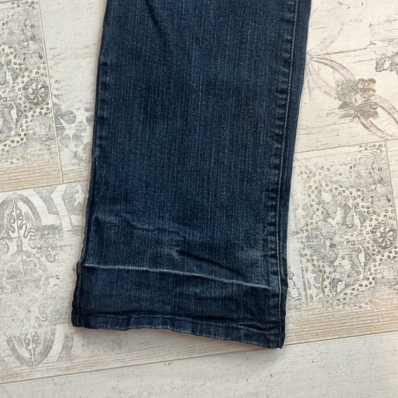 NYDJ Dark Wash Straight Leg Jeans Size 16 - Picture 4 of 10